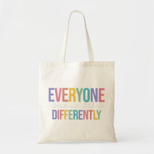 Integrationsfragen, Shirt für besondere Bildung, M Tragetasche