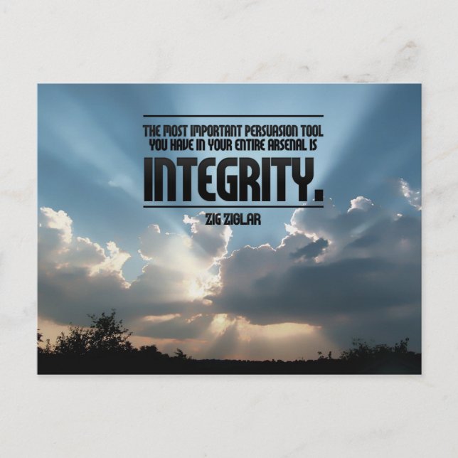 Integrationskarte Postkarte (Vorderseite)