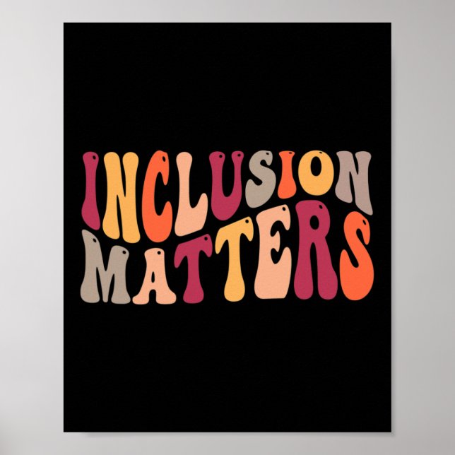 Integrationsprobleme Besondere Bildung Autismus Aw Poster (Vorne)