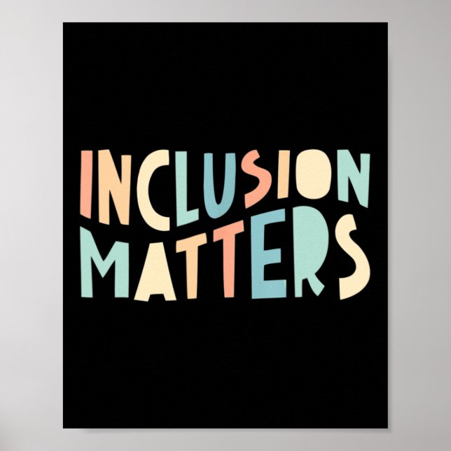 Integrationsprobleme Besondere Bildung Autismus Aw Poster (Vorne)