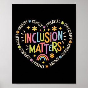 Integrationsprobleme Besondere Bildung Lehrer Auti Poster