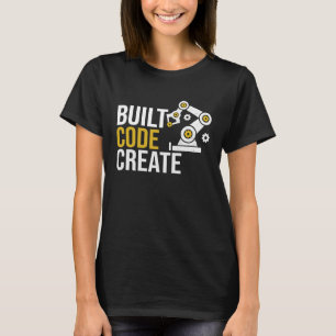 Integrierter Code für die Automatisierung von Entw T-Shirt