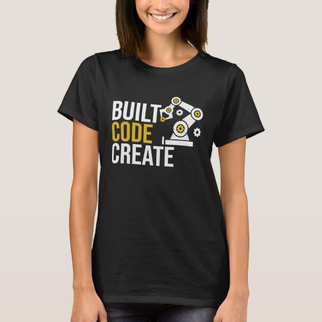 Integrierter Code für die Automatisierung von Entw T-Shirt (Vorderseite)