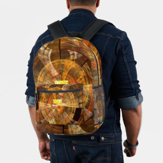 Integrität Abstrakte Kunst Bedruckter Rucksack