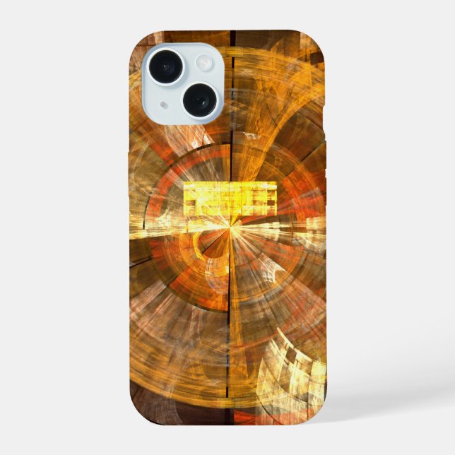 Integrität Abstrakte Kunst iPhone 15 Hülle (Rückseite)