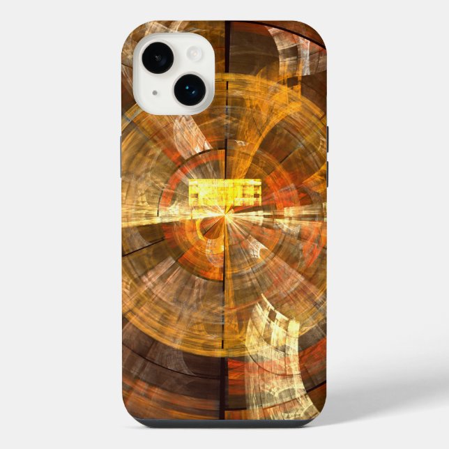 Integrität Abstrakte Kunst iPhone Hülle (Rückseite)