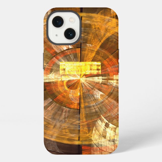 Integrität Abstrakte Kunst iPhone Hülle (Rückseite)