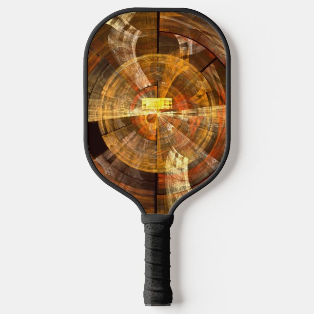 Integrität Abstrakte Kunst Pickleball Schläger (Vorderseite)