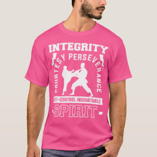 Integrität Höflichkeit Beharrlichkeit Selbstverstä T-Shirt