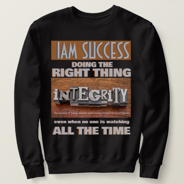 INTEGRITÄT SWEATSHIRT (Design vorne)