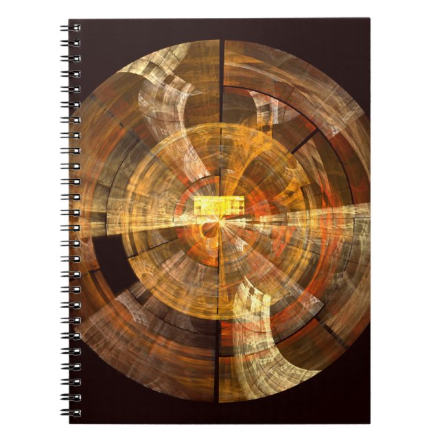 Integrity Abstrakt Art Notebook Notizblock (Vorderseite)