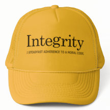 INTEGRITY Golden Trucker Hat