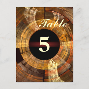 Integrity Tischnummer Postkarte