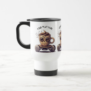 INTELECTUELLER KAFFEE IN EINEM SKATER REISEBECHER