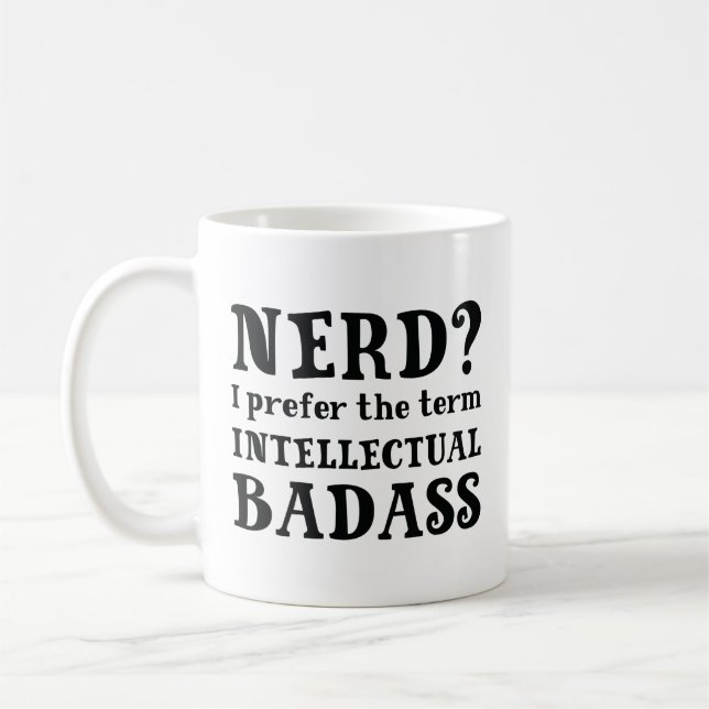 Intellectual Badass Kaffeetasse (Links)