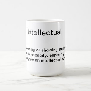 Intellektuelle Kaffee-Tasse Tasse