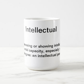 Intellektuelle Kaffee-Tasse Tasse