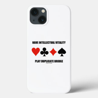Intellektuelle Vitalität spielen Doppelbrille Case-Mate iPhone Hülle