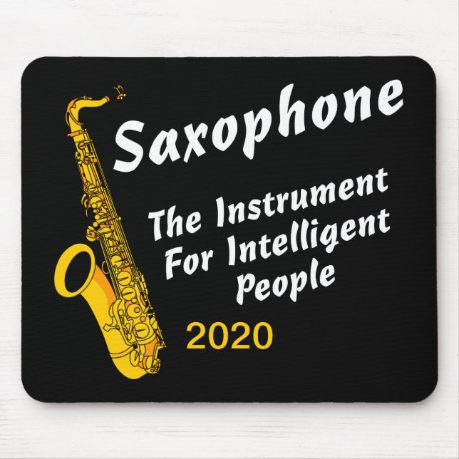 Intelligent Saxophon Mousepad (Vorne)