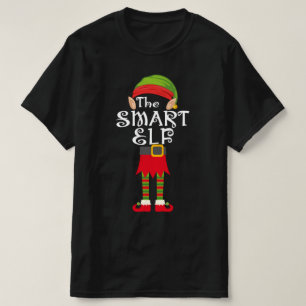 Intelligente Elf-Familie - passende Weihnachten T-Shirt
