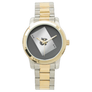 Intelligente Gentleman's Ace of spades watch Armbanduhr