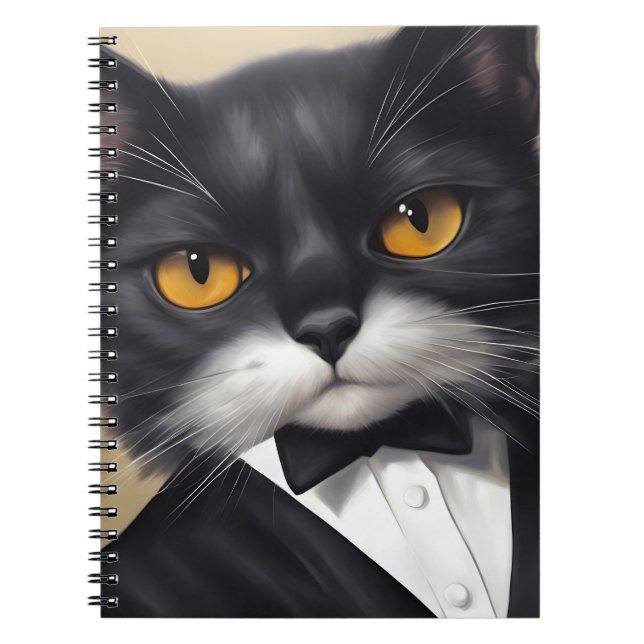 Intelligente Katze Notizblock (Vorderseite)