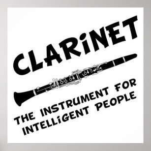 Intelligente Klarinette Poster