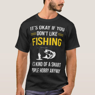Intelligente Leute angeln T-Shirt