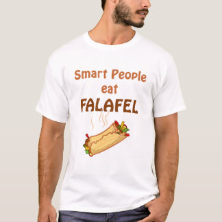 Intelligente Leute essen Falafel T-Shirt