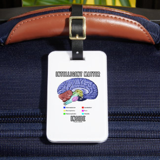 Intelligente Materie im Inneren (anatomischer Gehi Gepäckanhänger