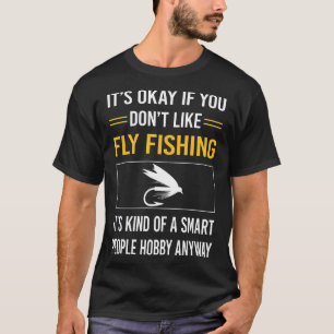 Intelligente Menschen fischen T-Shirt