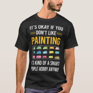 Intelligente Menschen malen T-Shirt