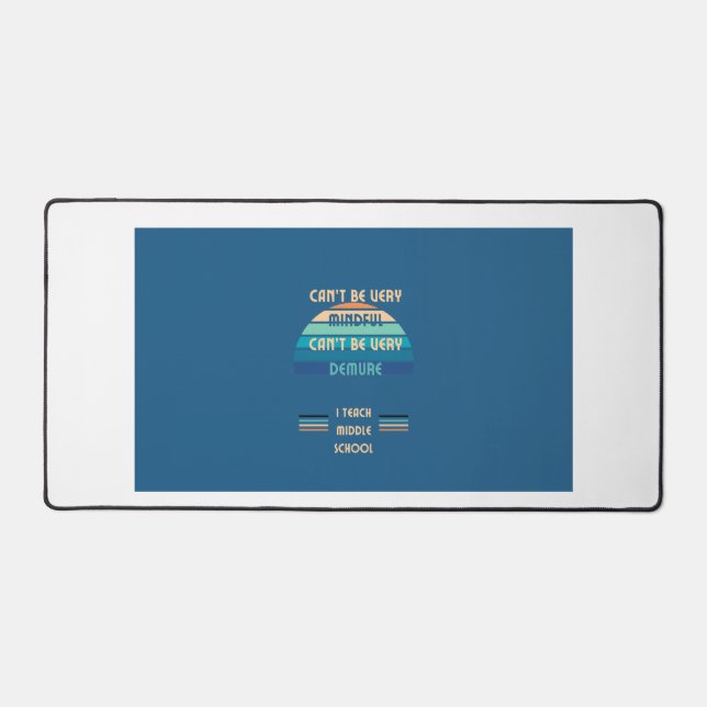 Intelligente Pad für den Lehrer der Mittelschule Schreibtischunterlage (Vorderseite)