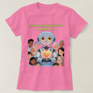 Intelligente Pflege, glückliches Leben T-Shirt