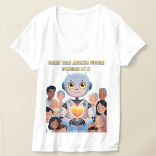 Intelligente Pflege, glückliches Leben T-Shirt