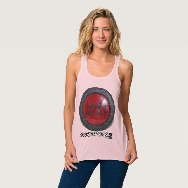Intelligente Rakete - Sie erhalten nur ein Tank Top (Vorderseite Vollansicht)