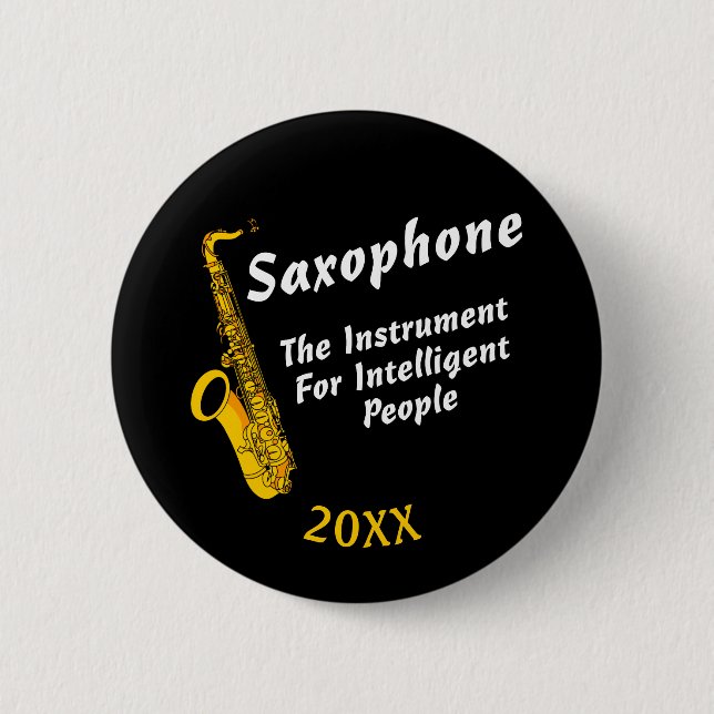Intelligente Saxophone-Taste Button (Vorderseite)