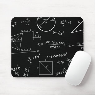 Intelligente schwarze Mauspad