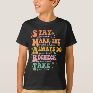 Intelligente Test Day Squad Funny Student Teacher T-Shirt