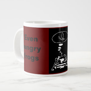 Intelligente Tiere im Internet "Hungry Frog Dreams Jumbo-Tasse