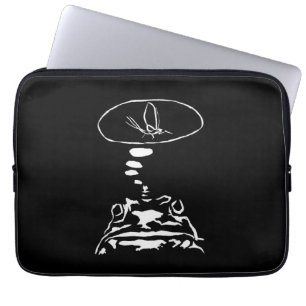 Intelligente Tiere im Internet "Hungry Frog Dreams Laptopschutzhülle