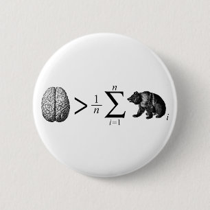Intelligenter als der durchschnittliche Bär Button