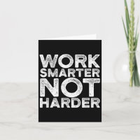 Intelligenter arbeiten, nicht härter Motivationsbe