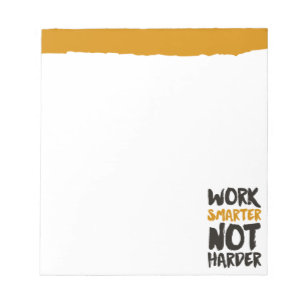 Intelligenter arbeiten notizblock