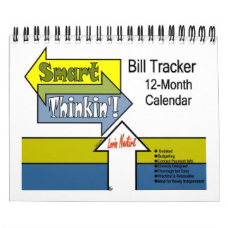 "Intelligenter Thinkin" Bill Verfolger-undatierter Kalender
