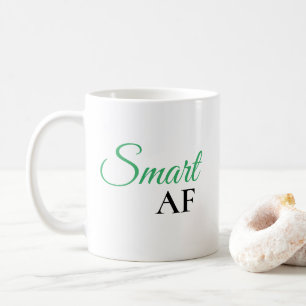 Intelligentes AF-Grün-Expressions-Statement Kaffeetasse