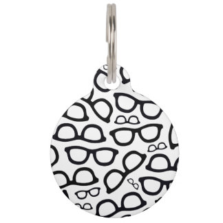 Intelligentes Glas-Muster Haustiermarke