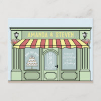 Intelligentes, niedliches, Café-Thema Save the Dat