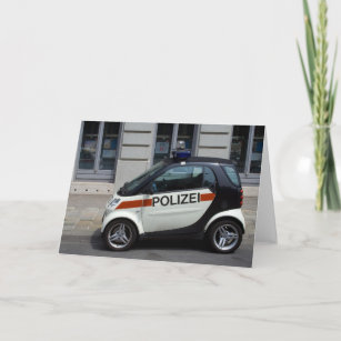 intelligentes Polizeiauto Karte