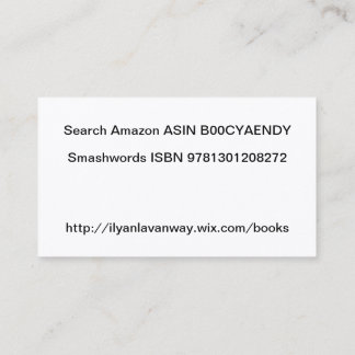 Intelligentes Universum-unzerstörbare Visitenkarte